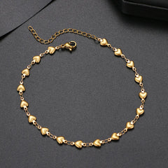 Heart Chain Anklet